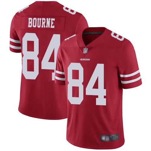 San Francisco 49ers Limited Red Men Kendrick Bourne Home NFL Jersey #84 Vapor Untouchable->youth nfl jersey->Youth Jersey